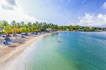 Aerial of St James's Club Antigua