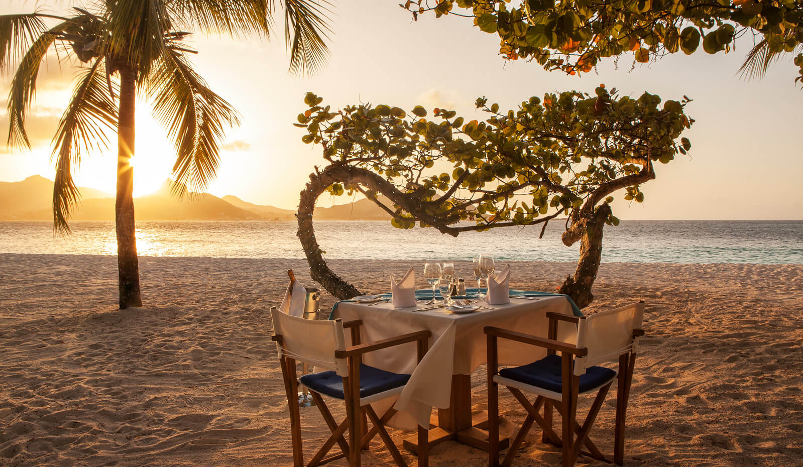 Romantic Beach Dinner